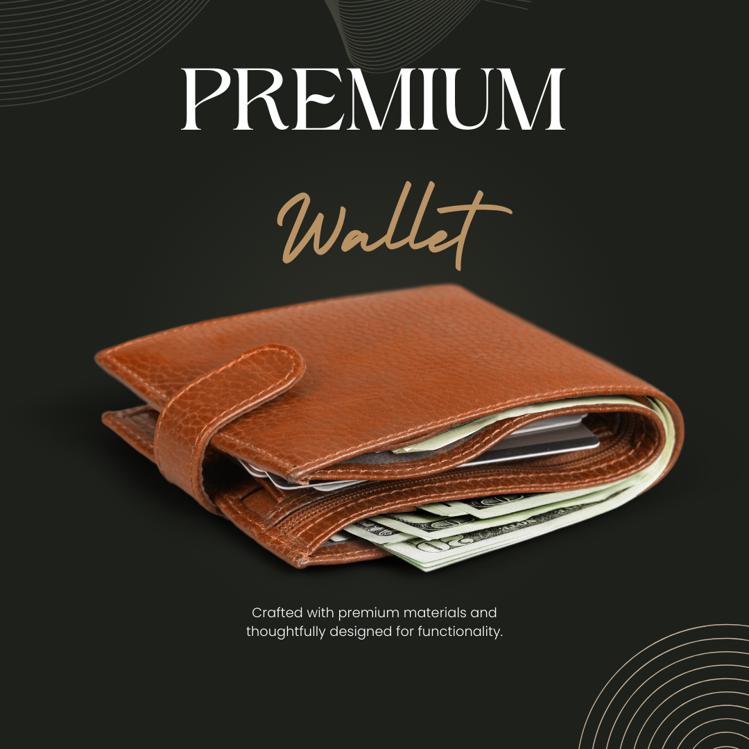 "Discover India's finest collection of men's wallets, crafted for elegance, durability, and premium quality."