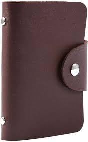 Stealodeal Brown 28 Slots Leather Debit/Credit/ATM Card Holder for Men & Women