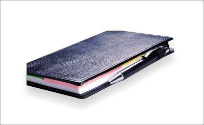 COI Note Pad/Memo Book with Sticky Notes & Clip Holder with Pen for Gifting