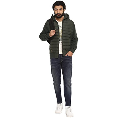 Royal Enfield Quilted Sweat Military