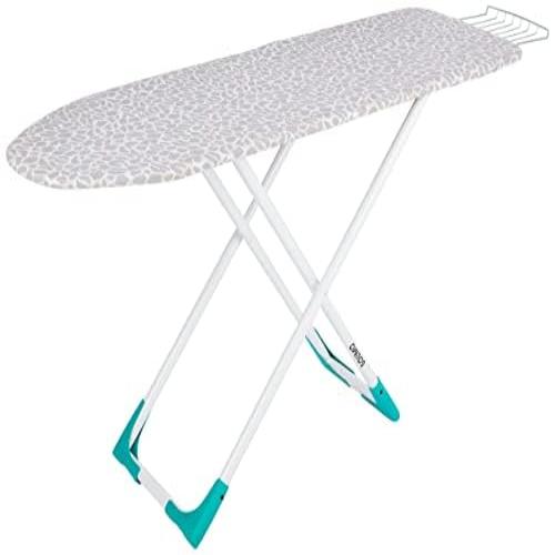 Amazon Brand - Solimo Wooden Ironing Board/Table with Iron Holder, Foldable & Adjustable (116 x 40cm)