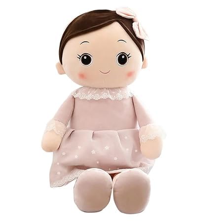 Fun4you Soft Cute Squishy Doll | Attractive Stuffed Toys | Grab Your Attention on Little Darling Doll (Random Color, 40CM)