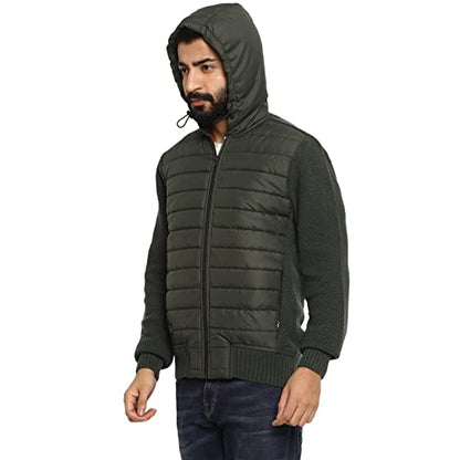 Royal Enfield Quilted Sweat Military