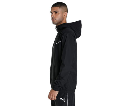 Puma Polyester Men's Standard Length A-Line Coat