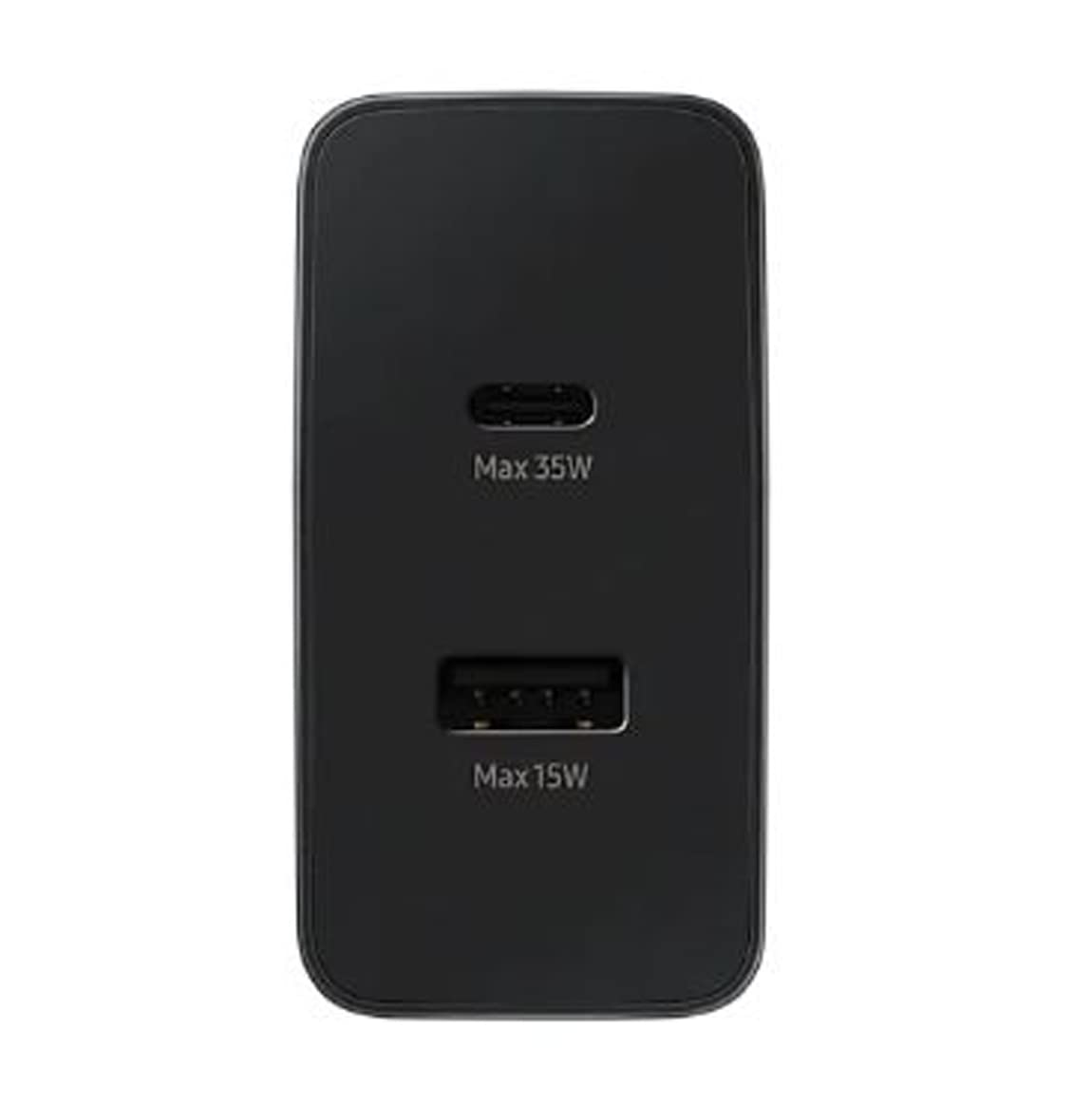 Samsung 35W Dual Port,Type-C & USB-A,Cellularphone Fast Charger (Cable Not Included),Black