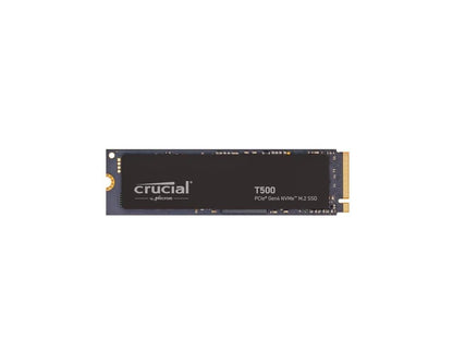 Crucial T500 1TB Gen4 NVMe M.2 Internal Gaming SSD, Up to 7300MB/s, Laptop & Desktop Compatible + 1mo Adobe CC All Apps - CT1000T500SSD8