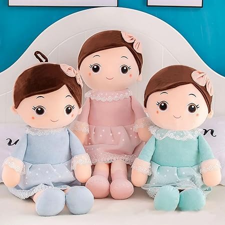 Fun4you Soft Cute Squishy Doll | Attractive Stuffed Toys | Grab Your Attention on Little Darling Doll (Random Color, 40CM)