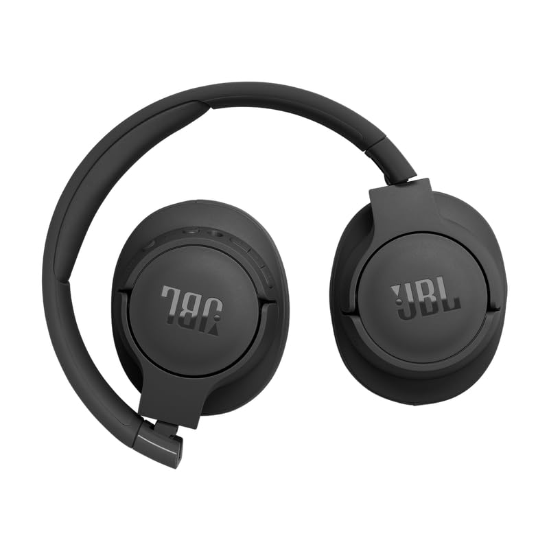 JBL Tune 770NC Wireless Over Ear ANC Headphones with Mic, Upto 70 Hrs Playtime, Speedcharge, Google Fast Pair, Dual Pairing, BT 5.3 LE Audio, Customize on Headphones App (Black)