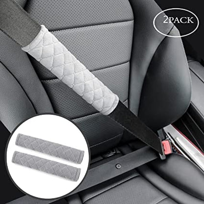 Simxen Wool Soft Seat Belt Cover comes in pack of 2