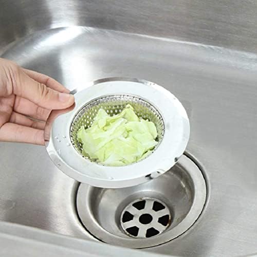 Evaluemart Sink Strainer Kitchen Drain Wash Basin Filter Basket Stopper Drainer (Round Sink Strainer)