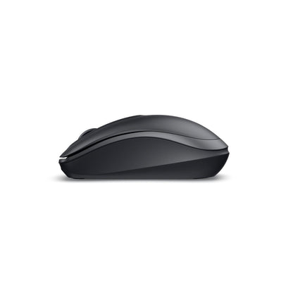 Dell WM118 Wireless Mouse, 1000DPI, 2.4 Ghz with USB Nano Receiver, Optical Tracking, 12-Months Battery Life, Plug and Play, Ambidextrous - Black