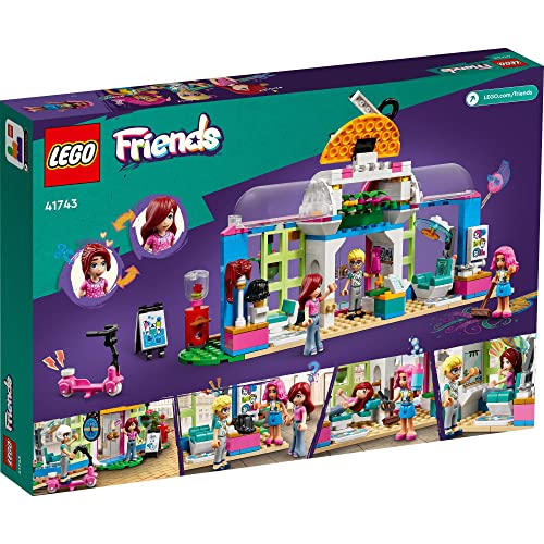 LEGO Friends Hair Salon 41743 Building Toy Set (401 Pieces), Multi Color