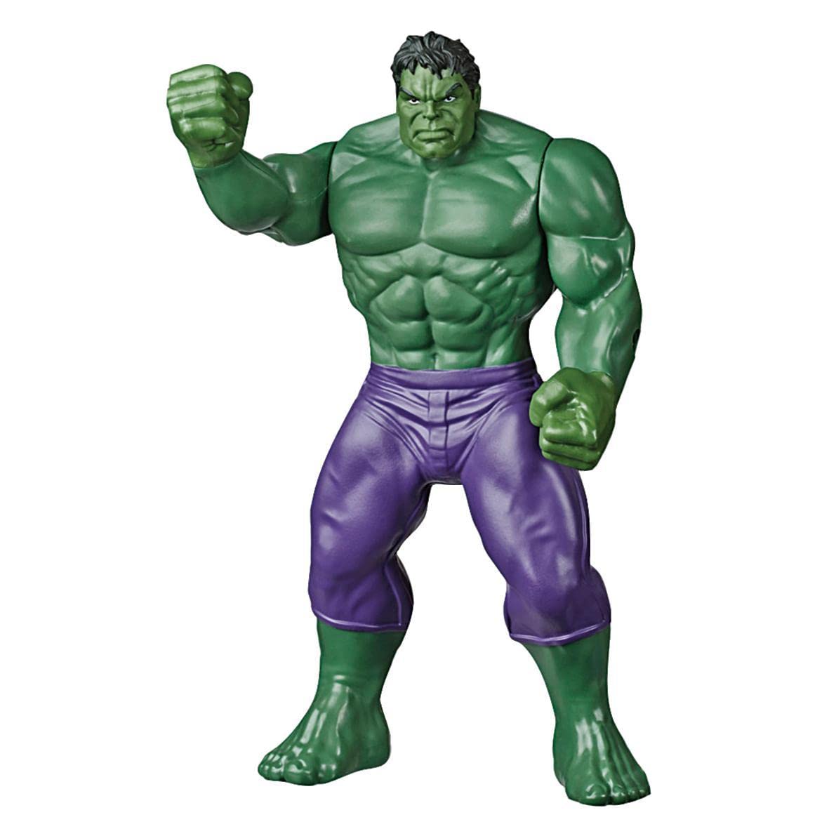 MARVEL CLASSIC Hulk Toy 9.5-Inch Scale Collectible Super Hero Action Figure, Toys For Kids Ages 4 and Up