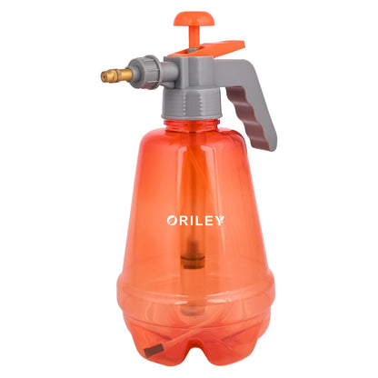 ORILEY Agro 1500ml Pressure Spray Pump Bottle with Adjustable Nozzle Heavy Duty Water Mister for Home Garden Lawn Plants Watering & Cleaning (Random Colour)