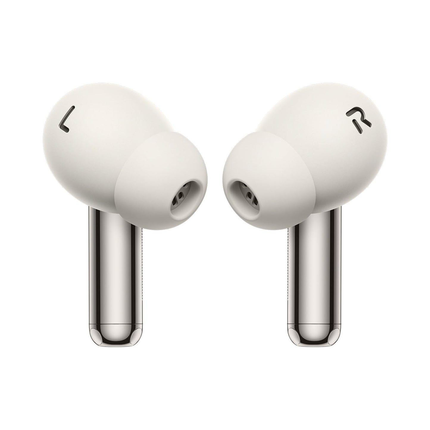 OnePlus Buds Pro 3 Bluetooth TWS in-Ear Buds - Dual Drivers, Dual DACs, Dynaudio EQs, Up to 50dB Adaptive Noise Cancellation, Up to 43Hrs Battery [Lunar Radiance]