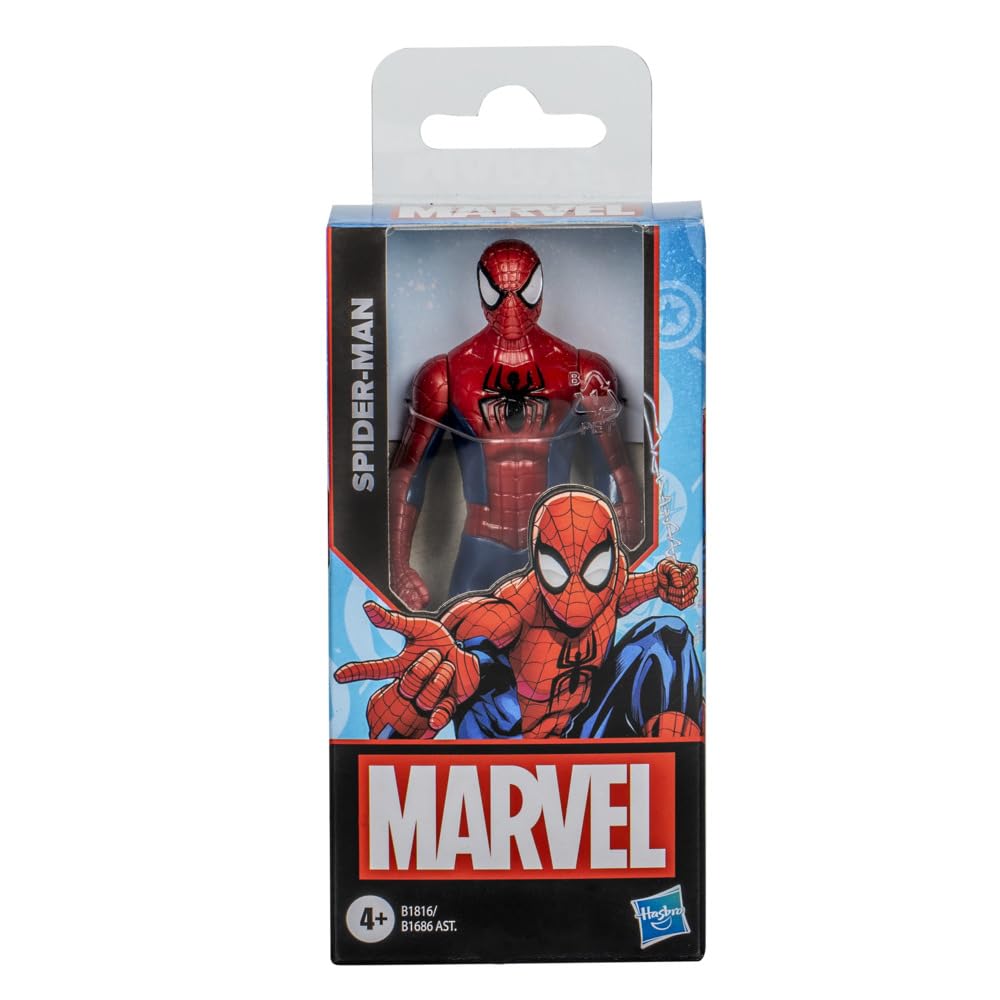 Marvel Spider-Man 6-in Basic Superhero Action Figure, for Kids Ages 4 and up | Birthday & Return Gift Toy for Kids