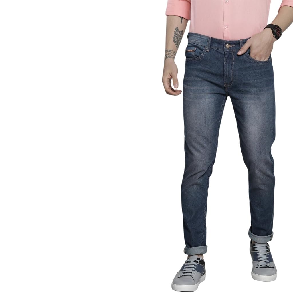 The Indian Garage Co Men's Slim Fit Jeans