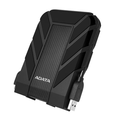 ADATA HD710 Pro 1TB 3.5 inch SATA III External Hard Drive/HDD with IP65 Rating Black, for Windows with Waterproof and Shockproof Technology - AHD710P-1TU31-CBK