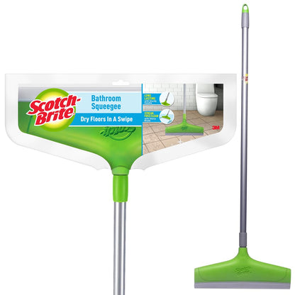 Scotch-Brite Bathroom Squeegee Plastic Wiper(30 cm)(Green)