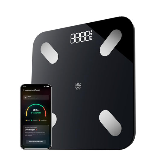 Cult Smart Body Fat Scale, US FDA Approved, 20+ Parameters, BMI, 10 members, Bluetooth Weight Machine, Body Fat Analyzer, LED Display.