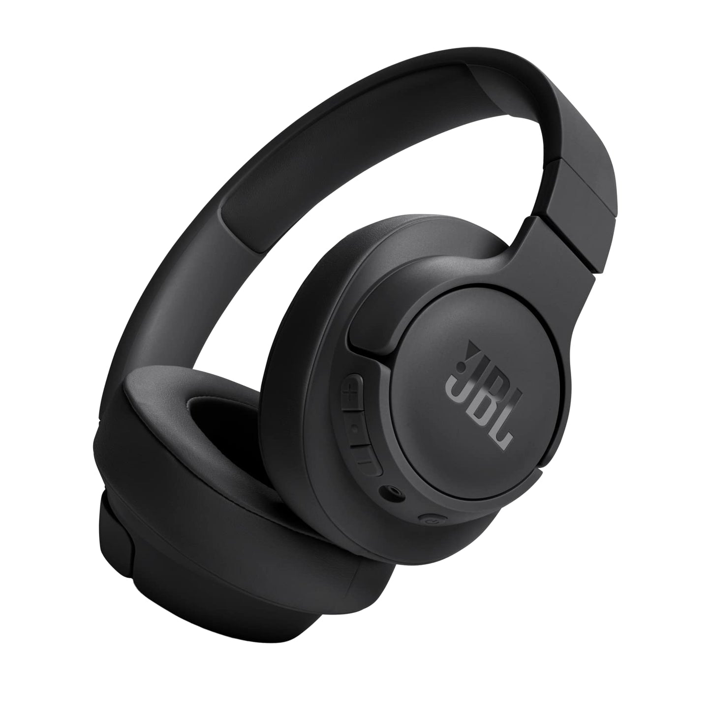 JBL Tune 720BT Wireless Over Ear Headphones with Mic, Pure Bass Sound, Upto 76 Hrs Playtime, Speedcharge, Dual Pairing, Customizable Bass with Headphones App, Lightweight, Bluetooth 5.3 (Black)