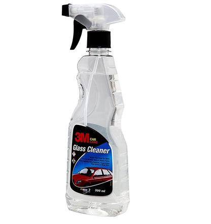 3M Car Glass Cleaner, 500ml | Remove Stains, Filmy Residues, Grime and Fingerprints from Windshields and Windows | Streak-Free Shine