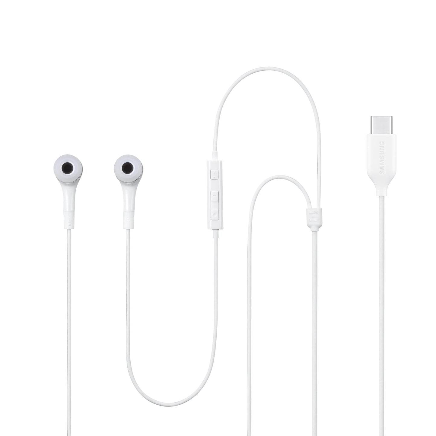 Samsung Original IC050 Type-C Wired in Ear Earphone with mic (White)