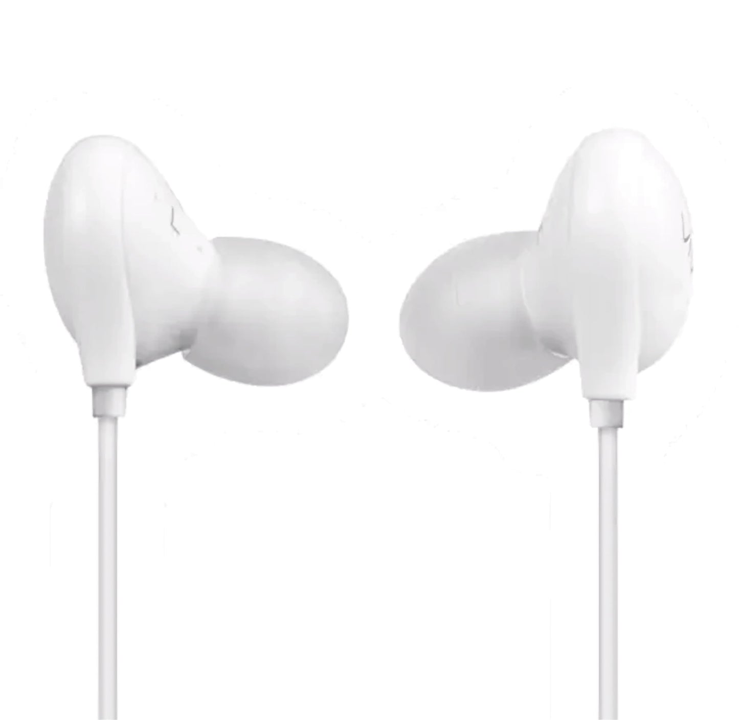 vivo Xe710 Wired Type C Earphones with Mic for Clear Calling, Powerful Audio,1.25M Cable (White, in The Ear) - in Ear