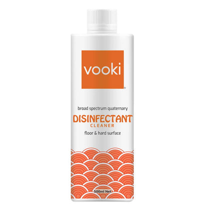 Vooki Ecofriendly Multipurpose Floor & Hard Surface Disinfectant Cleaner, Green Chemistry - 500 ml Each (Pack of 2)