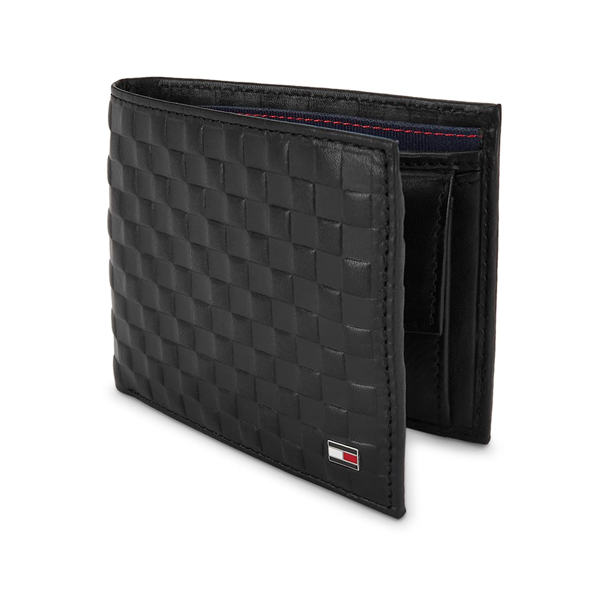 Tommy Hilfiger Castell Black Leather Men's Wallet