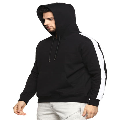 Alan Jones Clothing Men's Poly Cotton Hooded Regular Sweatshirt