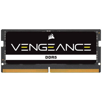 Corsair Vengeance DDR5 SODIMM 8GB (1x8GB) DDR5 4800MHz C40 (Compatible with Nearly Any Intel and AMD System, Easy Installation, Faster Load Times, Smoother Multitasking, XMP 3.0 Compatibility) Black