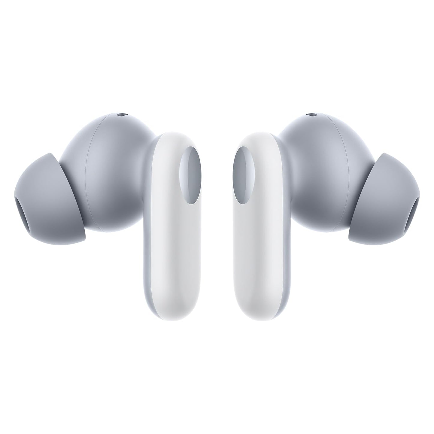 OnePlus Nord Buds 2r True Wireless in Ear Earbuds with Mic, 12.4mm Drivers, Playback:Upto 38hr case,4-Mic Design, IP55 Rating [ Misty Grey ]