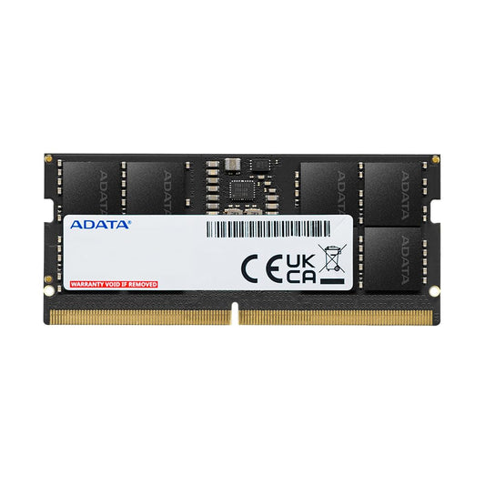 ADATA Premier 8GB 5600MHz SO-DIMM DDR5 Laptop Memory, Single RAM Module, Supports Intel & AMD Latest CPU, Intel XMP & AMD Expo, Built in PMIC, On Die ECC, Low Voltage, More Bandwidth- AD5S56008G -S