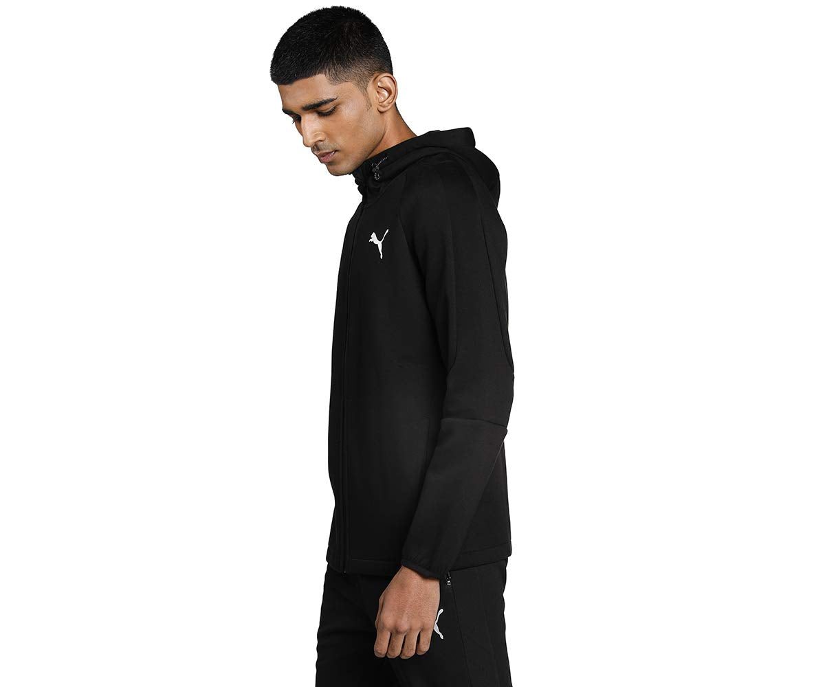 Puma Men's Cotton Hooded and Crew Neck Jacket