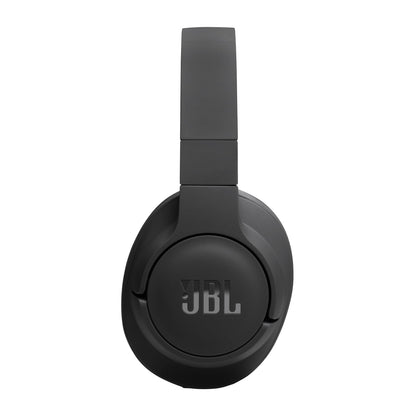 JBL Tune 720BT Wireless Over Ear Headphones with Mic, Pure Bass Sound, Upto 76 Hrs Playtime, Speedcharge, Dual Pairing, Customizable Bass with Headphones App, Lightweight, Bluetooth 5.3 (Black)