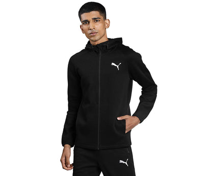 Puma Men's Cotton Hooded and Crew Neck Jacket