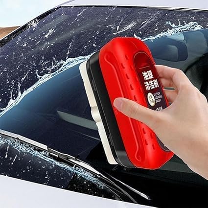 Harboan Car Glass Oil Film Remover|Automotive Oil Film Cleaning Brush|Oil Film Cleaning Brush| Oil Film Remover for Car Window|Car Glass Oil Film Cleaner|Glass Oil Film Remover for Car