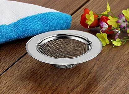 Evaluemart Sink Strainer Kitchen Drain Wash Basin Filter Basket Stopper Drainer (Round Sink Strainer)