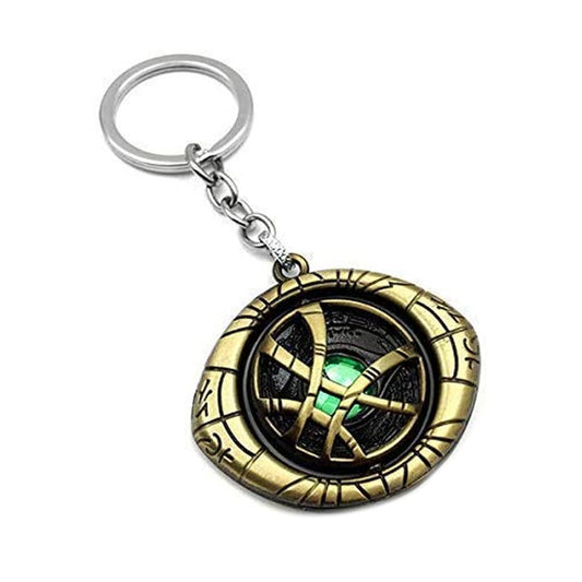 AG Moto Avenger Superhero Metal Doctor strange eye of Agamotto Rotating Limited Edition Trendy Metal key chain