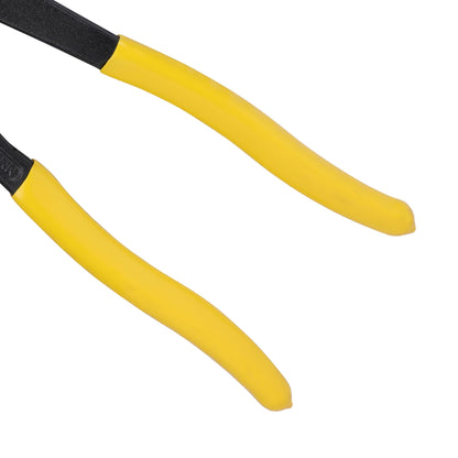 STANLEY 71-669 10'' Steel Slim Water Joint Curve Pump Plier with Anti-Corrosion Properties for Plumbing Use, YELLOW & BLACK