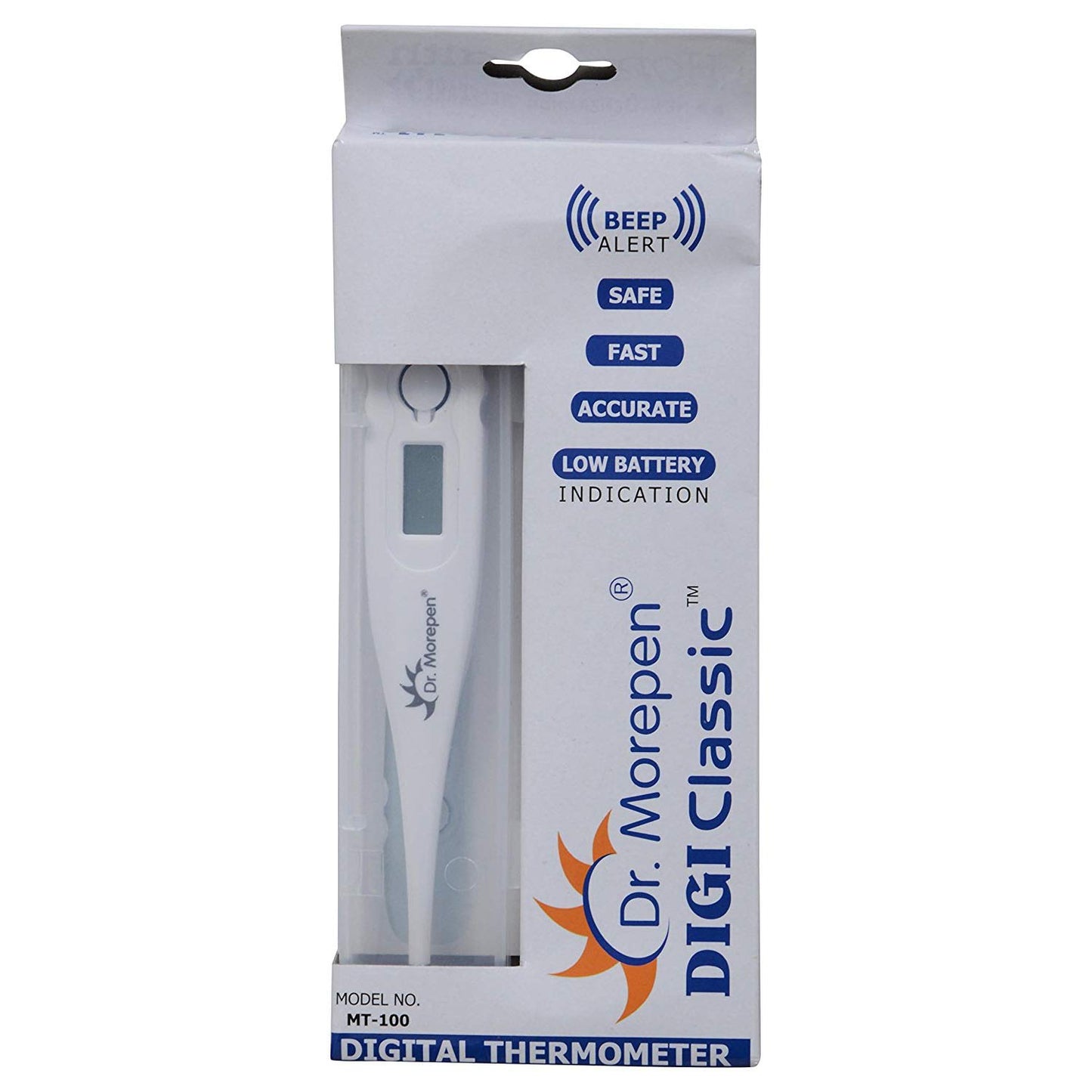 Dr. Morepen Mt-100 Digital Thermometer (White, Morepen)