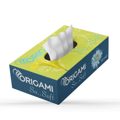 Origami Facial Tissue Box