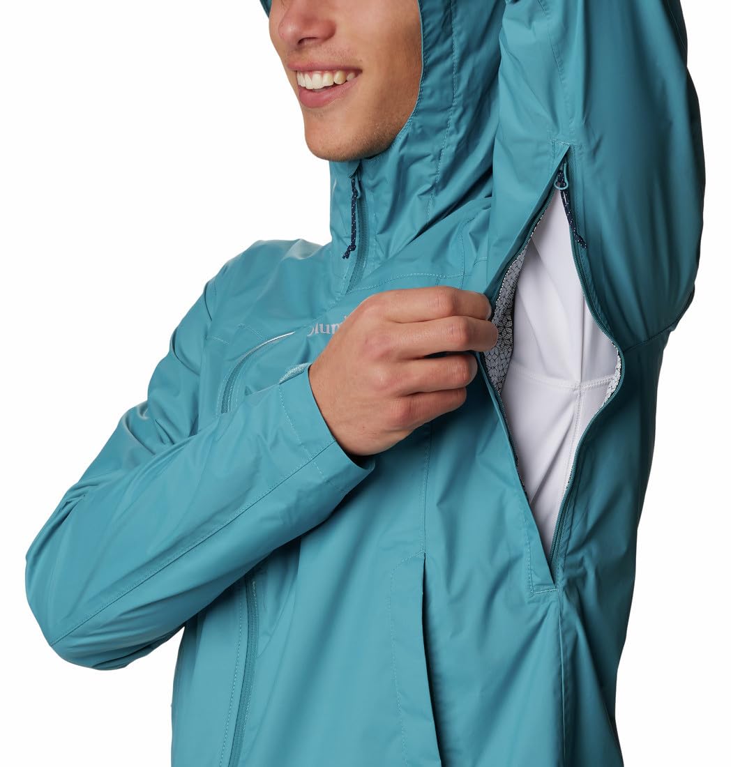 Columbia Mens EvaPOURation Rain Jacket