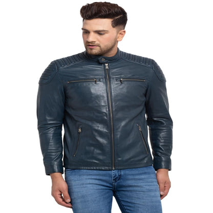 TEAKWOOD LEATHERS Men's Leather Jacket