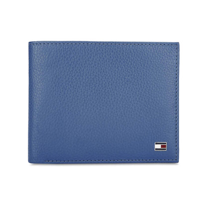 Tommy Hilfiger Becken Men's Leather Wallet - Bright Cobalt (4 Card Slot)