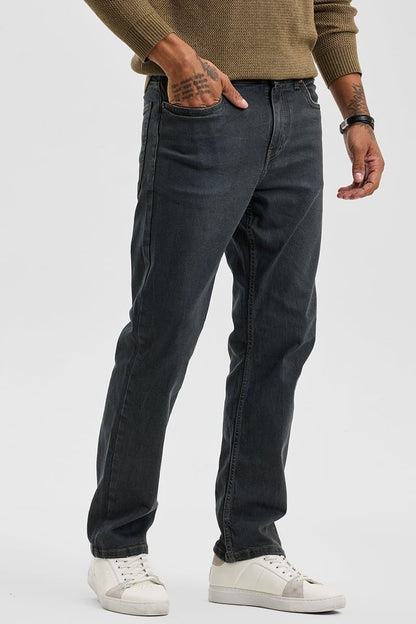 Snitch Full Length Cotton Lycra Regular Fit Jeans