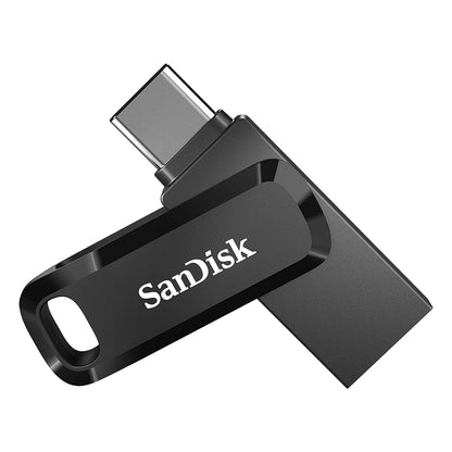 SanDisk Ultra Dual Drive Go usb3.0 Type C Pendrive for Mobile (Black, 64 GB, 5Y - SDDDC3-064G-I35)