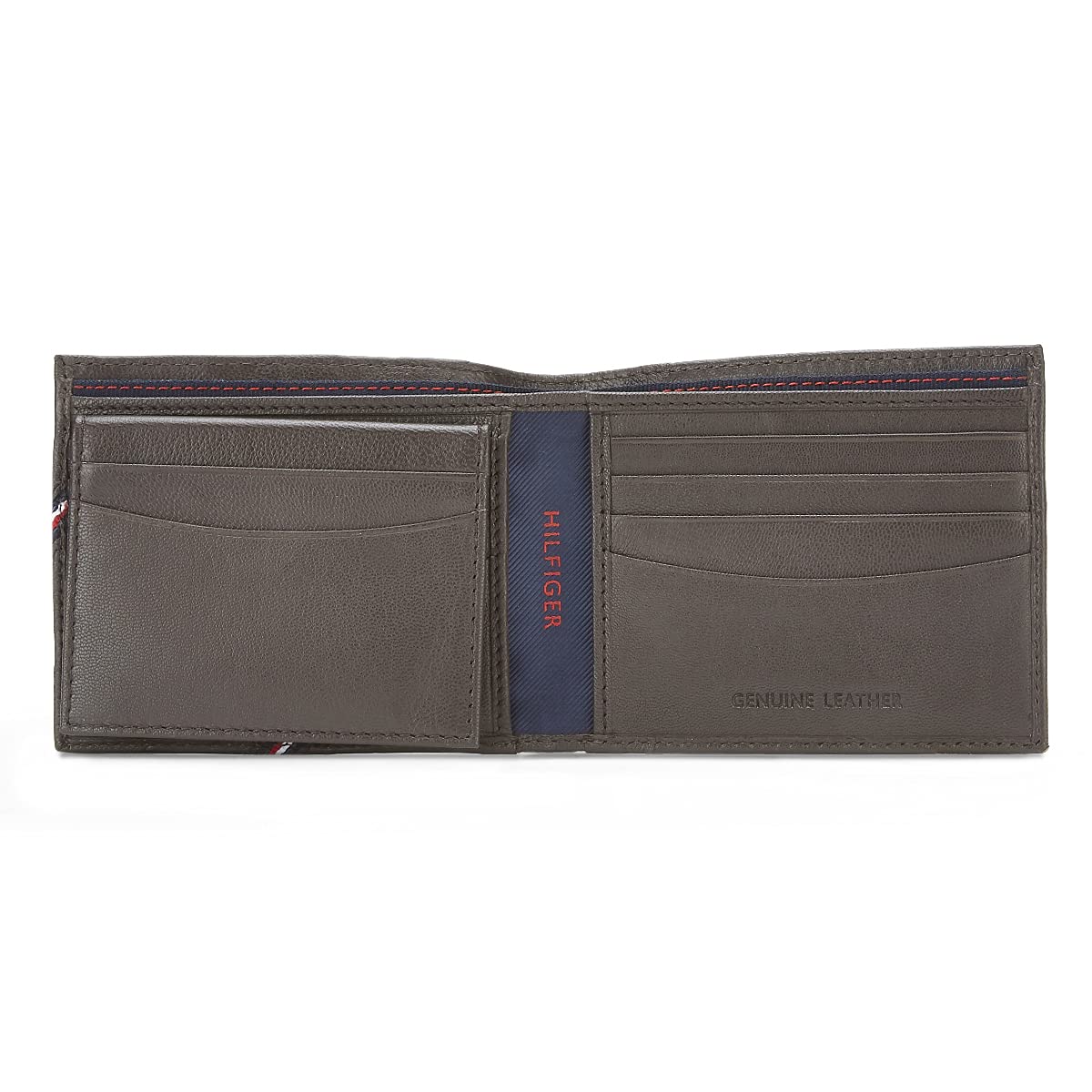 Tommy Hilfiger Bradyn Mens Passcase Wallet Brown