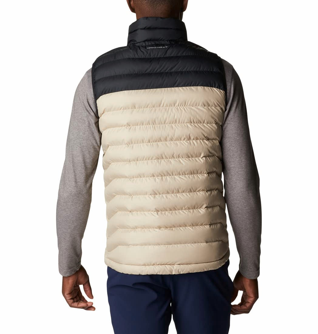 Columbia Mens Powder Lite Vest, Ancient Fossil